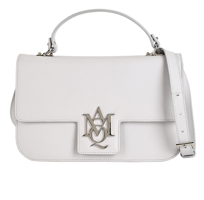 Insignia, &pound;350, Handbags, Grey, Leather, Front view